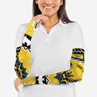 Personalized Brecknockshire Wales Christmas Arm Sleeves Welsh Celtic Bat Design - Wonder Print Shop