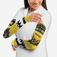 Personalized Brecknockshire Wales Christmas Arm Sleeves Welsh Celtic Bat Design - Wonder Print Shop