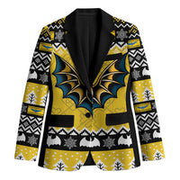 Personalized Brecknockshire Wales Christmas Blazer Welsh Celtic Bat Design - Wonder Print Shop