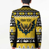 Personalized Brecknockshire Wales Christmas Blazer Welsh Celtic Bat Design - Wonder Print Shop