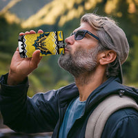 Personalized Brecknockshire Wales Christmas 4 in 1 Can Cooler Tumbler Welsh Celtic Bat Design - Wonder Print Shop