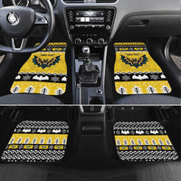 Personalized Brecknockshire Wales Christmas Car Mats Welsh Celtic Bat Design - Wonder Print Shop
