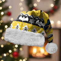 Personalized Brecknockshire Wales Christmas Santa Hat Welsh Celtic Bat Design - Wonder Print Shop