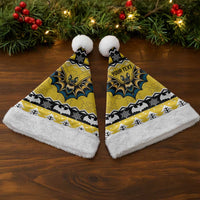 Personalized Brecknockshire Wales Christmas Santa Hat Welsh Celtic Bat Design - Wonder Print Shop