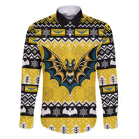 Personalized Brecknockshire Wales Christmas Family Matching Short Sleeve Bodycon Dress and Hawaiian Shirt Welsh Celtic Bat Design - Wonder Print Shop