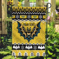 Personalized Brecknockshire Wales Christmas Garden Flag Welsh Celtic Bat Design - Wonder Print Shop