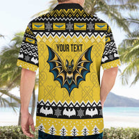 Personalized Brecknockshire Wales Christmas Hawaiian Shirt Welsh Celtic Bat Design - Wonder Print Shop