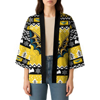 Personalized Brecknockshire Wales Christmas Kimono Welsh Celtic Bat Design - Wonder Print Shop