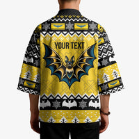 Personalized Brecknockshire Wales Christmas Kimono Welsh Celtic Bat Design - Wonder Print Shop
