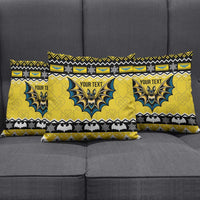 Personalized Brecknockshire Wales Christmas Pillow Cover Welsh Celtic Bat Design - Wonder Print Shop