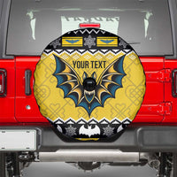 Personalized Brecknockshire Wales Christmas Spare Tire Cover Welsh Celtic Bat Design - Wonder Print Shop