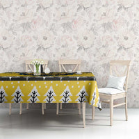 Personalized Brecknockshire Wales Christmas Tablecloth Welsh Celtic Bat Design - Wonder Print Shop