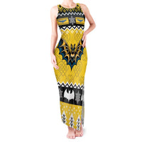 Personalized Brecknockshire Wales Christmas Tank Maxi Dress Welsh Celtic Bat Design - Wonder Print Shop