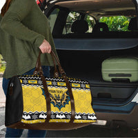 Personalized Brecknockshire Wales Christmas Travel Bag Welsh Celtic Bat Design - Wonder Print Shop