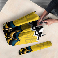 Personalized Brecknockshire Wales Christmas Umbrella Welsh Celtic Bat Design - Wonder Print Shop