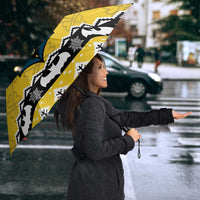 Personalized Brecknockshire Wales Christmas Umbrella Welsh Celtic Bat Design - Wonder Print Shop