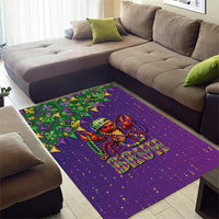 Funny Crawfish Carnival Area Rug It's Mardi Gras Bruh - Wonder Print Shop
