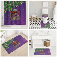 Funny Crawfish Carnival Bathroom Set It's Mardi Gras Bruh - Wonder Print Shop