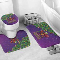 Funny Crawfish Carnival Bathroom Set It's Mardi Gras Bruh - Wonder Print Shop