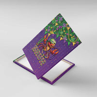 Funny Crawfish Carnival Canvas Wall Art It's Mardi Gras Bruh - Wonder Print Shop