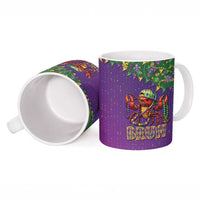 Funny Crawfish Carnival Ceramic Mug It's Mardi Gras Bruh - Wonder Print Shop