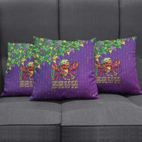 Funny Crawfish Carnival Pillow Cover It's Mardi Gras Bruh - Wonder Print Shop