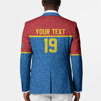 Custom World Football 2026 DR Congo Blazer Roar of Les Leopards