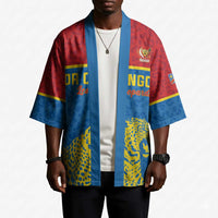 Custom World Football 2026 DR Congo Kimono Roar of Les Leopards