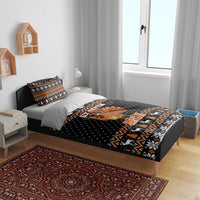 Thanksgiving Turkey Six Seven Bruh Bedding Set Meme Gen Alpha Slang - Wonder Print Shop