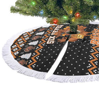 Thanksgiving Turkey Six Seven Bruh Tree Skirt Meme Gen Alpha Slang - Wonder Print Shop