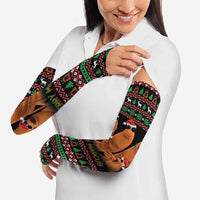 Marcus The Worm Christmas Arm Sleeves Funny Gen Alpha Meme Slang - Wonder Print Shop