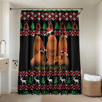 Marcus The Worm Christmas Bathroom Set Funny Gen Alpha Meme Slang - Wonder Print Shop