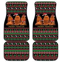 Marcus The Worm Christmas Car Mats Funny Gen Alpha Meme Slang - Wonder Print Shop