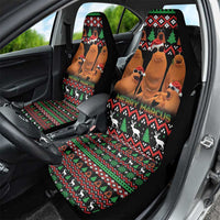 Marcus The Worm Christmas Car Seat Cover Funny Gen Alpha Meme Slang - Wonder Print Shop