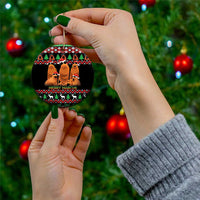 Marcus The Worm Christmas Ceramic Ornament Funny Gen Alpha Meme Slang - Wonder Print Shop