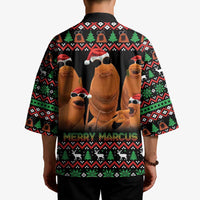 Marcus The Worm Christmas Kimono Funny Gen Alpha Meme Slang - Wonder Print Shop