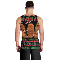 Marcus The Worm Christmas Men Tank Top Funny Gen Alpha Meme Slang - Wonder Print Shop