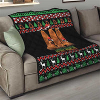 Marcus The Worm Christmas Quilt Funny Gen Alpha Meme Slang - Wonder Print Shop