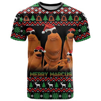 Marcus The Worm Christmas T Shirt Funny Gen Alpha Meme Slang - Wonder Print Shop