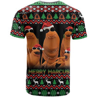 Marcus The Worm Christmas T Shirt Funny Gen Alpha Meme Slang - Wonder Print Shop