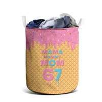 Mama Mommy Mom Six Seven 67 Laundry Basket Sweet Dripping Style - Wonder Print Shop