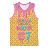 Mama Mommy Mom Six Seven 67 Basketball Jersey Sweet Dripping Style - Wonder Print Shop