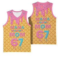 Mama Mommy Mom Six Seven 67 Basketball Jersey Sweet Dripping Style - Wonder Print Shop