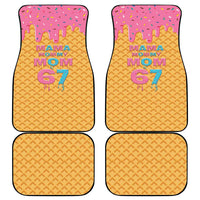 Mama Mommy Mom Six Seven 67 Car Mats Sweet Dripping Style - Wonder Print Shop