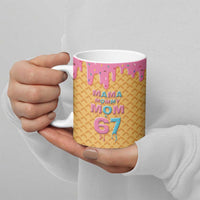 Mama Mommy Mom Six Seven 67 Ceramic Mug Sweet Dripping Style - Wonder Print Shop