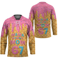 Mama Mommy Mom Six Seven 67 Hockey Jersey Sweet Dripping Style - Wonder Print Shop