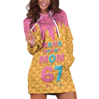 Mama Mommy Mom Six Seven 67 Hoodie Dress Sweet Dripping Style - Wonder Print Shop