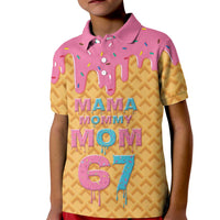 Mama Mommy Mom Six Seven 67 Kid Polo Shirt Sweet Dripping Style - Wonder Print Shop