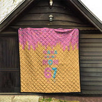 Mama Mommy Mom Six Seven 67 Quilt Sweet Dripping Style - Wonder Print Shop