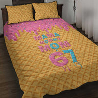 Mama Mommy Mom Six Seven 67 Quilt Bed Set Sweet Dripping Style - Wonder Print Shop